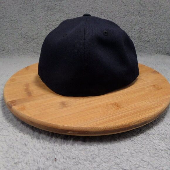 New Era USA flag 59Fifty Navy Blue fitted Hat Size 7 1/4 and 7 3/8 Cap - Picture 5 of 13